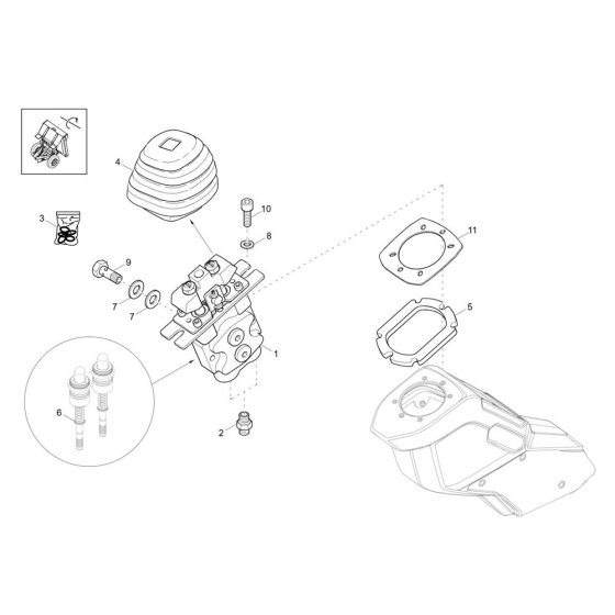 Joystick Assembly for DV60-2