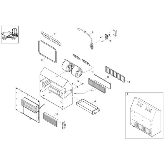 Heating Assembly for DV60-2