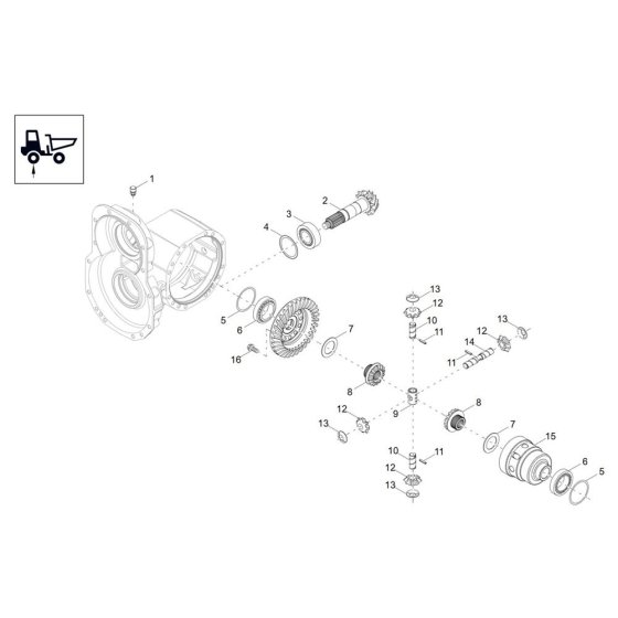 Differential Axle Assembly