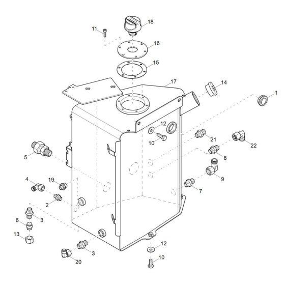 Hydraulic Tank Assembly