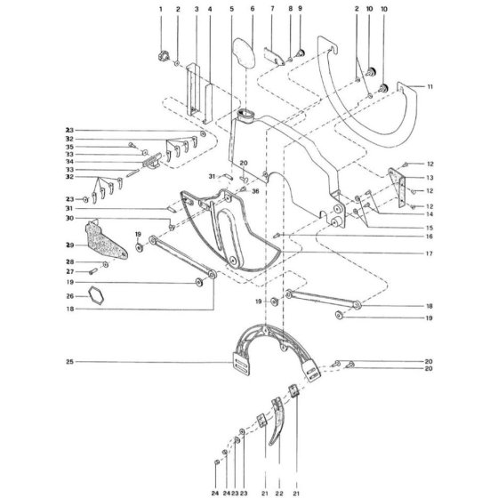 Main Assembly for DeWalt DW1753