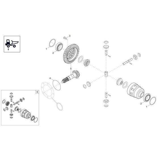 Differential Axle Assembly