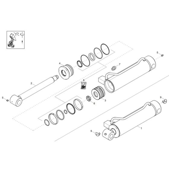 Lift Cylinder Assembly