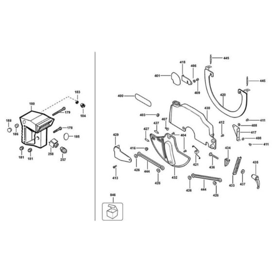 Guard Assembly for DeWalt DW728KN