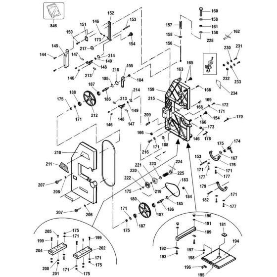 Guide Assembly for DeWalt DW731