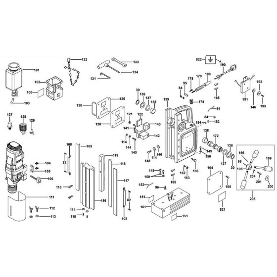 Switch Assembly for DeWalt Drill
