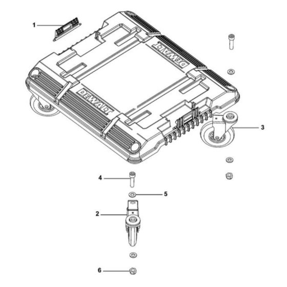 DeWalt DWST1-71229 Assembly