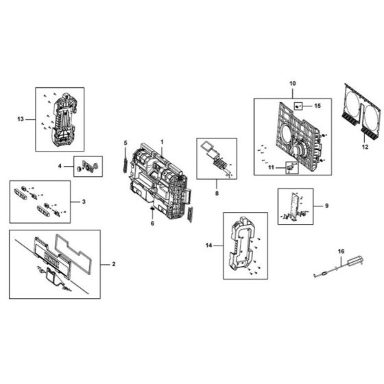 DeWalt DWST1-75659 Main Assembly
