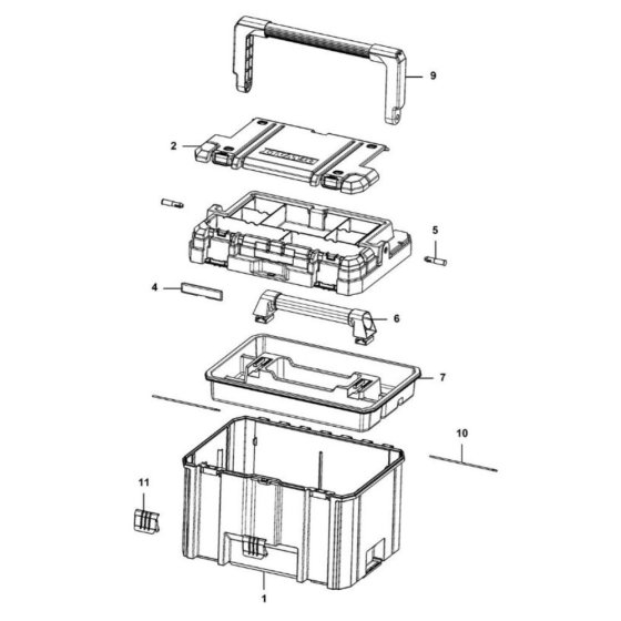 DeWalt DWST1-75774 Assembly