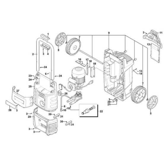 Main Assembly for DeWalt