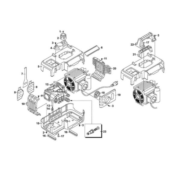 Main Assembly for DeWalt