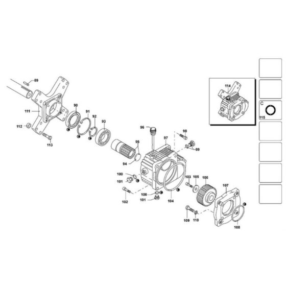 Pinion Assembly for DeWalt DXPW010E