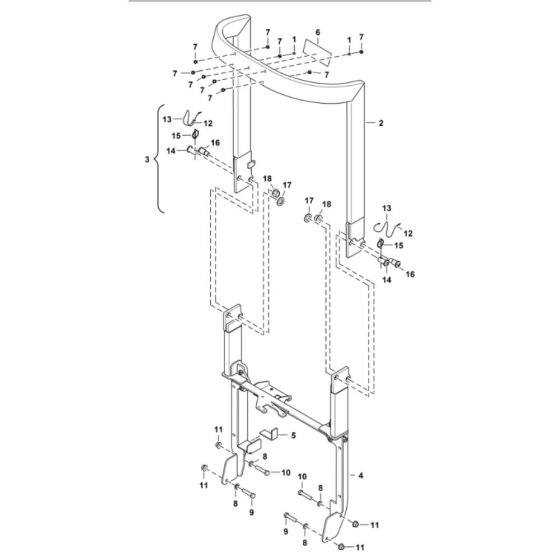 TOPS Assembly for BobCat E10