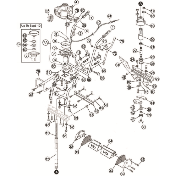 Belle Easy Screed Pro Assembly