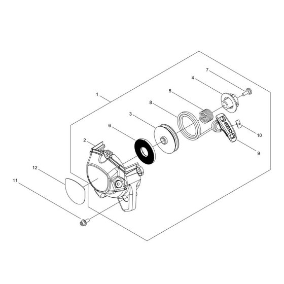 Recoil Starter for Shindaiwa