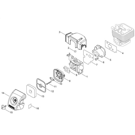Air Cleaner & Carburettor