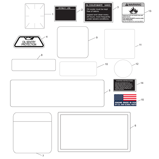 Kohler ECV630 Parts