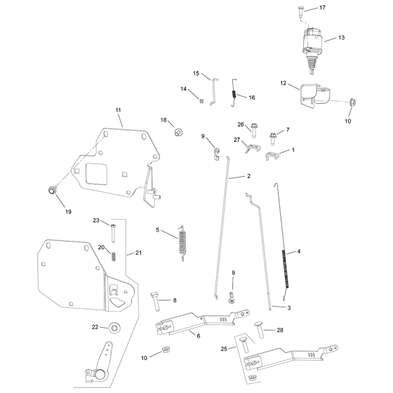 Engine Controls for Kohler ECV870