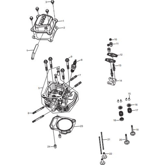 Rotator Assembly for Makita EG2250A