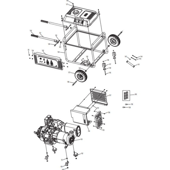 Frame Assembly for EG4550A