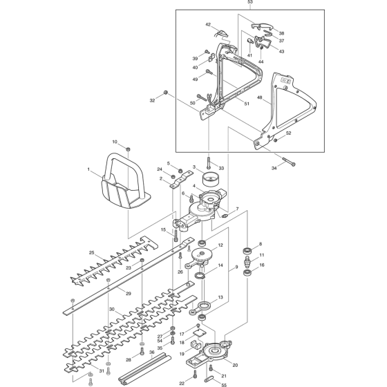 Cutter and Handle Assembly