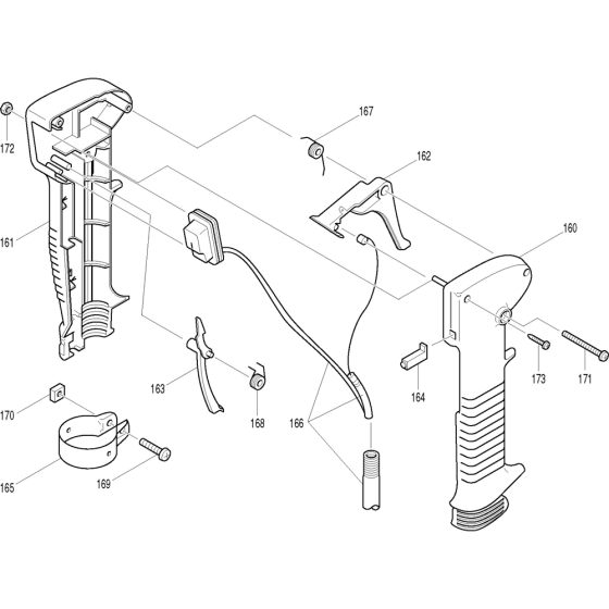 Throttle Assembly for EH760