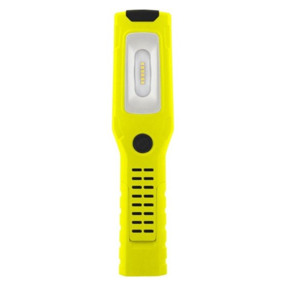 Flexible Magnetic Hand LED Lamp/Torch - Yellow. 6 x 0.5W Lamp, 1 x 1W Torch