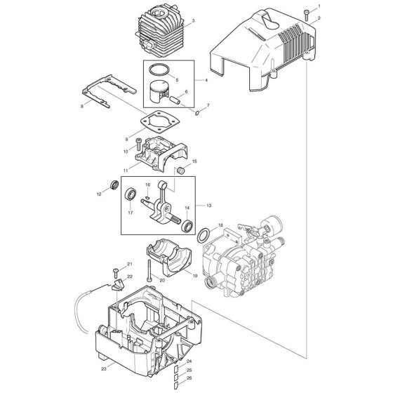 Cylinder, Piston Assembly