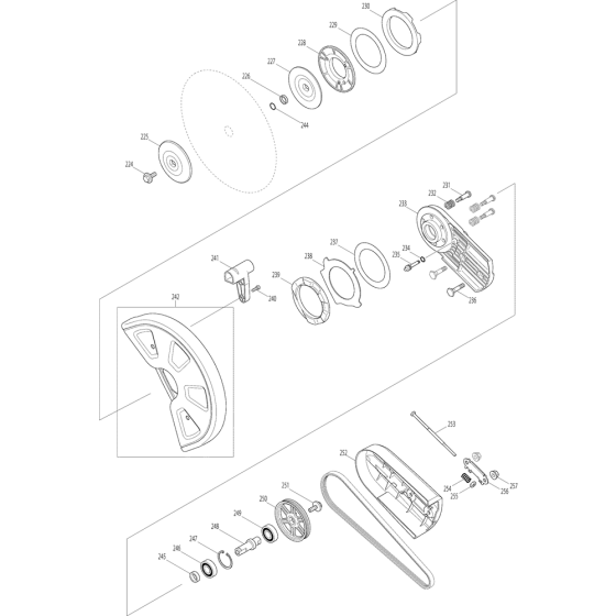 Disc Guard & Belt Cover
