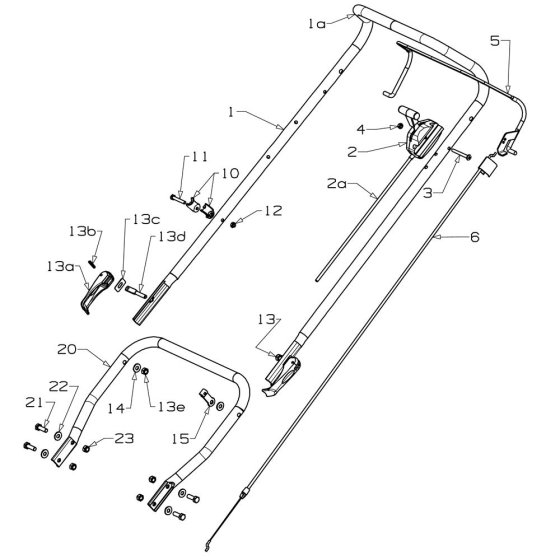 Handle Assembly for Morrison