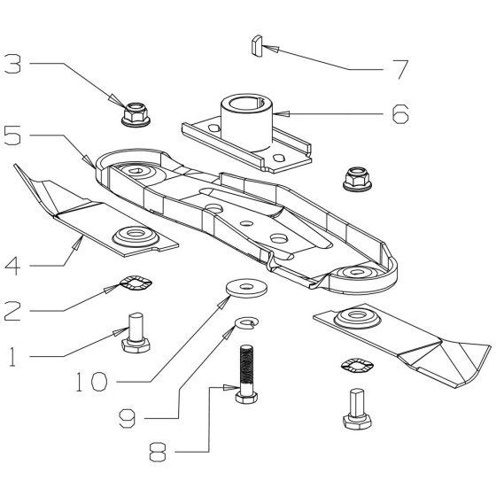 Blade Assembly for Morrison S18