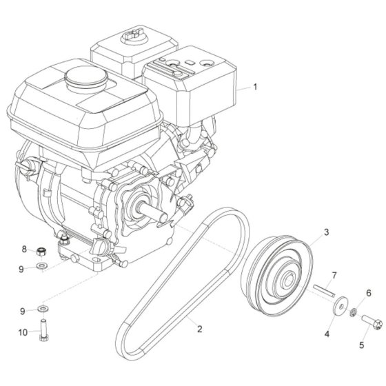 Engine & Drive Kit for Belle PCLX