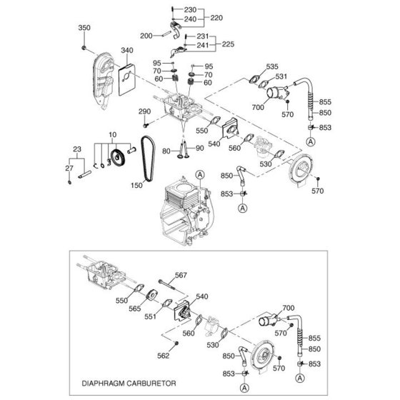 Intake Exhaust Assembly
