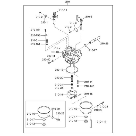 Fuel Lubricant Assembly
