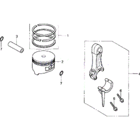 Piston & Connecting Rod Assembly