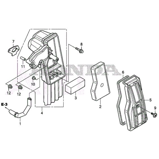 Air Cleaner for Honda EU22i