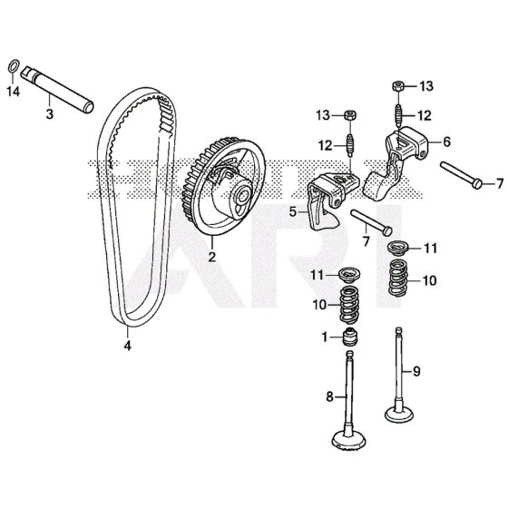 Camshaft Pulley for Honda EU22i