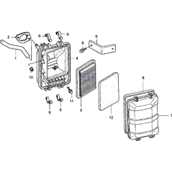 Air Cleaner for Honda EU26i