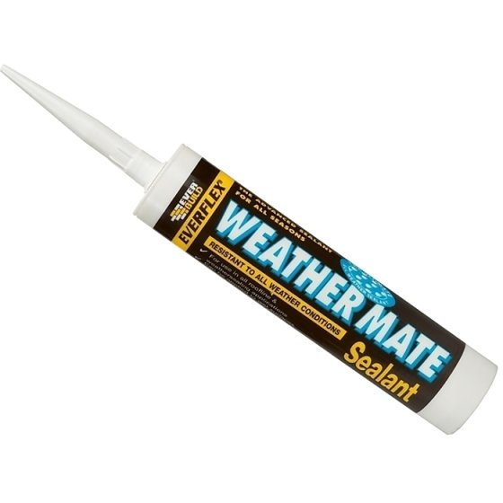 Weather Mate Sealant White 310ml by Everbuild - WEAWE