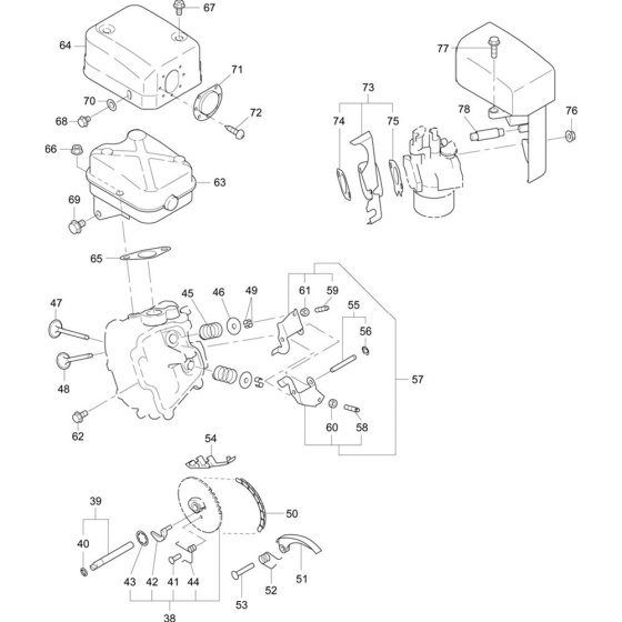 Exhaust Assembly for EX17