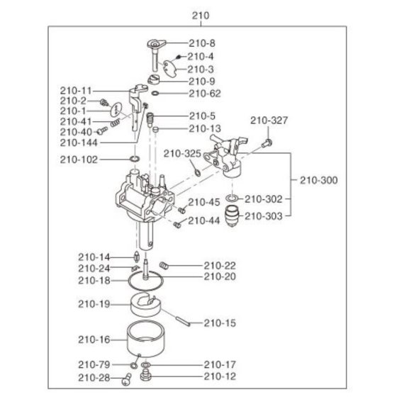 Carburetor Assembly EX21