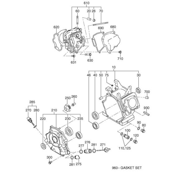 Crankcase Assembly EX27