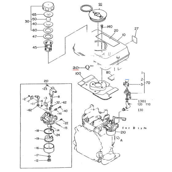 Fuel & Lubricant Parts EY08