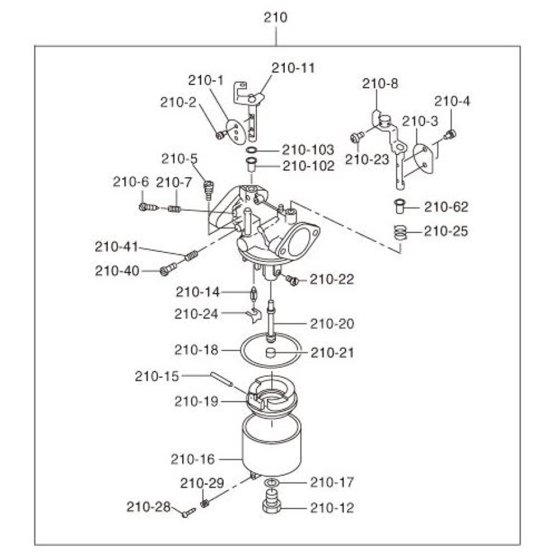 Carburettor Assembly EY35
