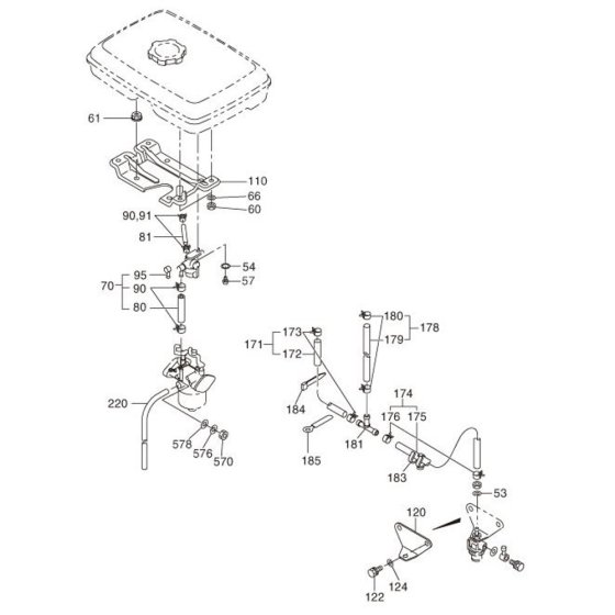 Fuel Lubricant Assembly