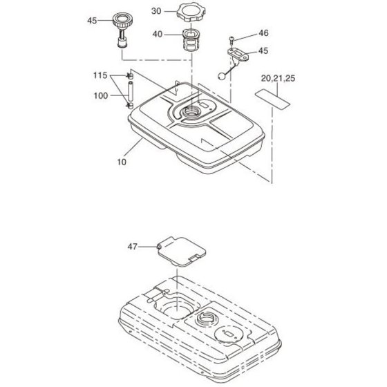 Fuel Lubricant Assembly