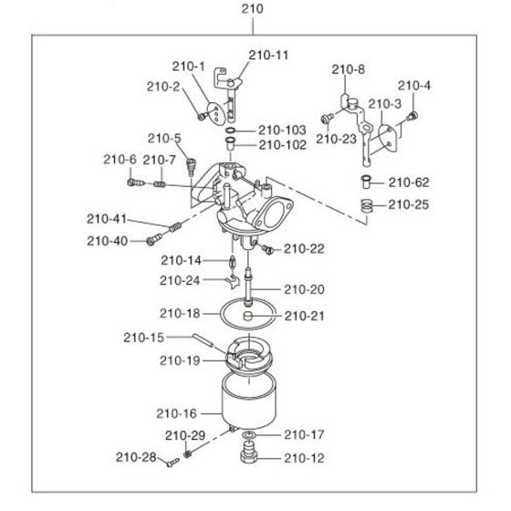 Carburettor Assembly for EY40