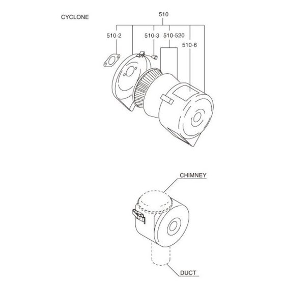 Intake Exhaust Assembly EY40