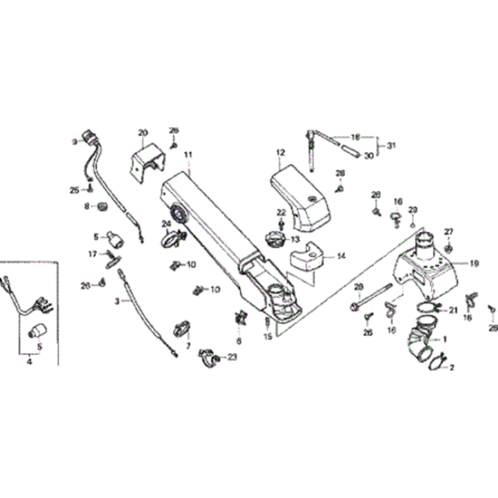 Lower Handles for Honda F720