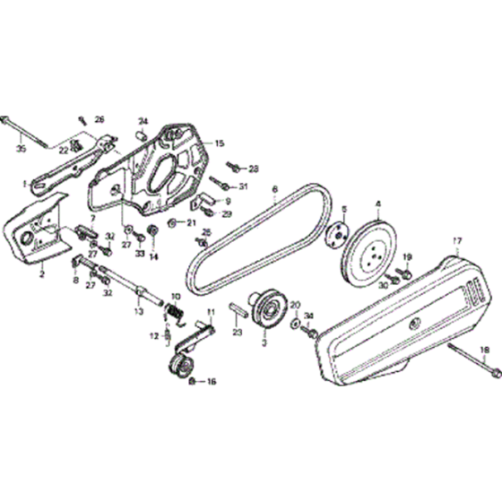 Case & Belt Drive for Honda F720
